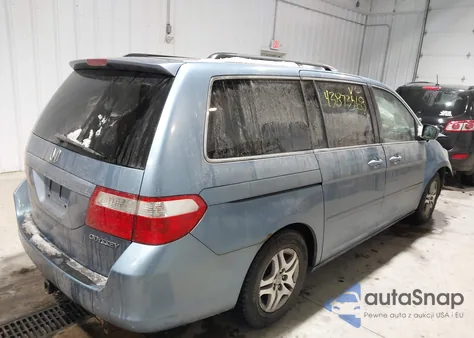 2005 Honda Odyssey Ex из США, поврежденный, VIN 5FNRL38405B083865
